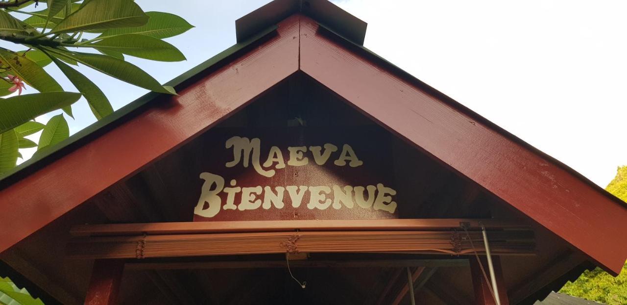 Location " La Pirogue " Maison D'Hotes A Moorea Haapiti Exterior foto