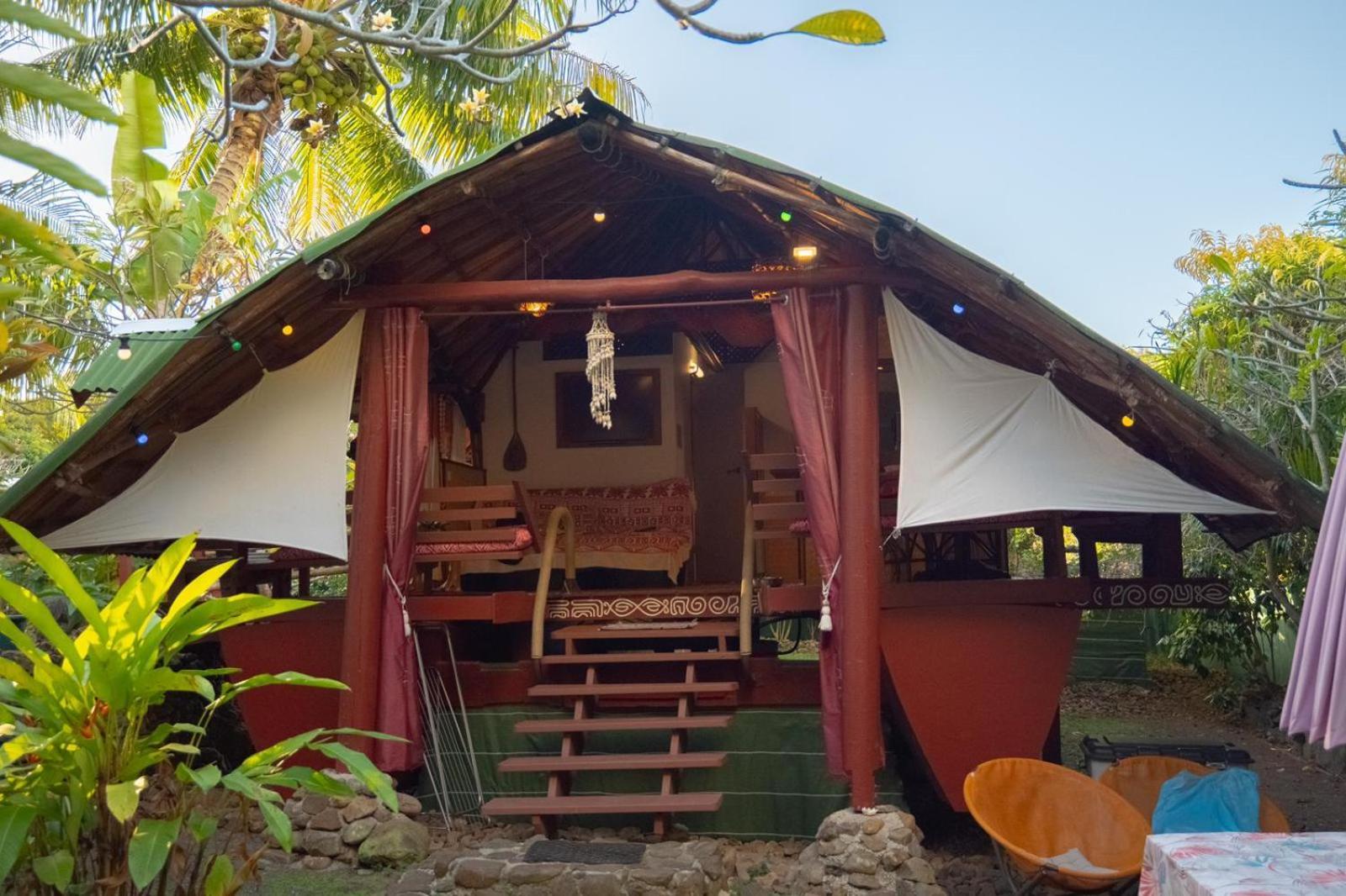 Location " La Pirogue " Maison D'Hotes A Moorea Haapiti Exterior foto
