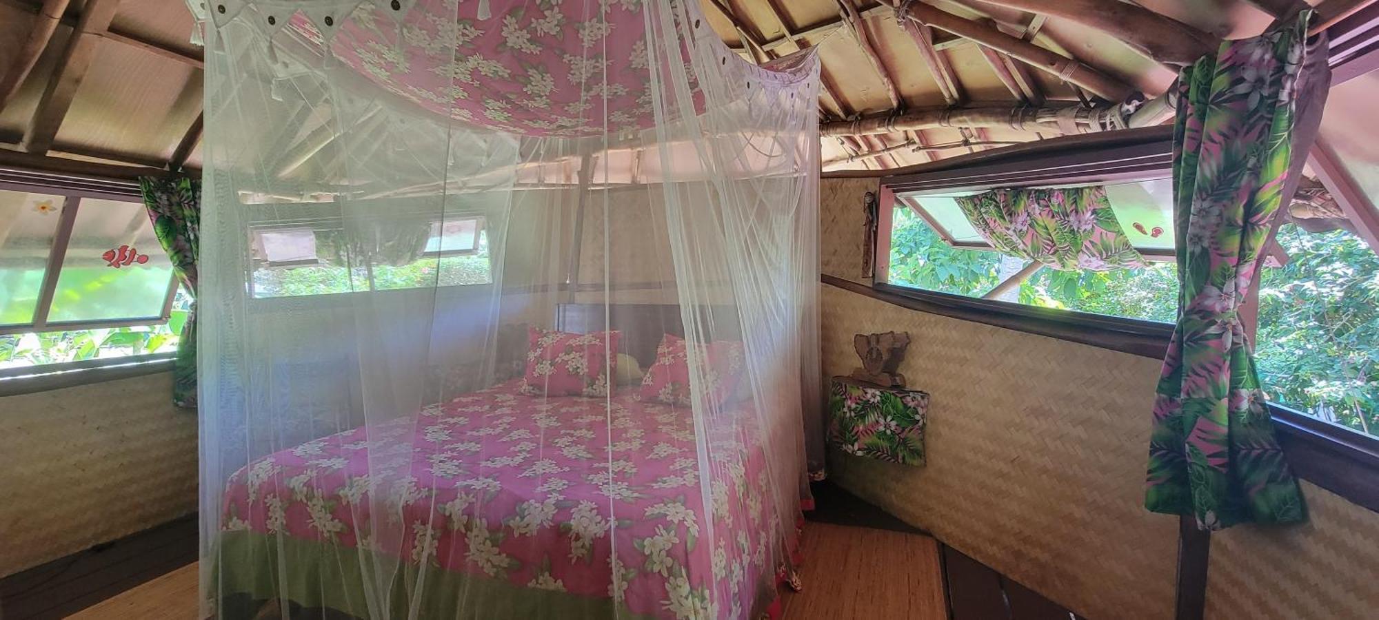 Location " La Pirogue " Maison D'Hotes A Moorea Haapiti Exterior foto